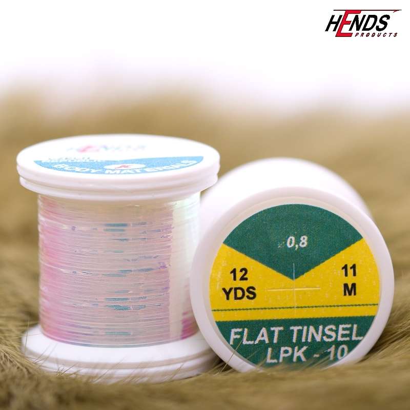 thumbnail image 2 of Hends Patina Tinsel For Fly Tying – 0.69 Mm, 12 Yards – Choose Your Color! 2 of 6