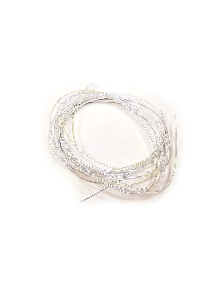 Pearl Quills sind halbdurchsichtige, synthetische Quill-Streifen mit perlmuttartigem Glanz – perfekt für realistische und haltbare Körper bei Nymphen, Trockenfliegen und Emergern.