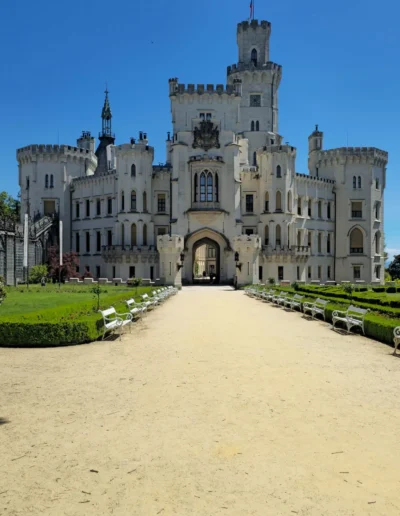 Schloss Hluboka genannt auch als Frauenburg in Tschechien.